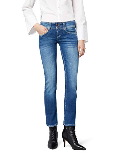 Pepe Jeans Gen Jeans, Azul (Denim D45), 28W / 30L para Mujer