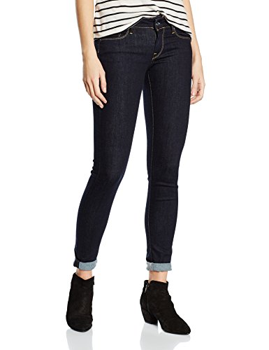 Pepe Jeans Soho Trousers Jeans, Azul (Rinse Plus), 28W / 28L para Mujer