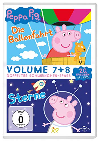 Peppa Pig - Die Ballonfahrt & Sterne [Alemania] [DVD]