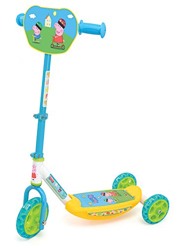Peppa Pig - Patinete de 3 Ruedas Metálico- Ruedas silenciosas- Adecuado a partir de 3 años Peppa Pig - Patinete de 3 Ruedas Metálico- Ruedas silenciosas- Adecuado a partir de 3 años