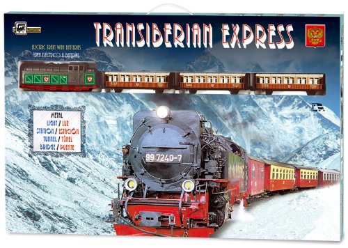 Pequetren - TransSiberian Express, circuito de 4.9 m (Servicios e Industrias del Juguete 450) , color/modelo surtido Pequetren - TransSiberian Express, circuito de 4.9 m (Servicios e Industrias del Juguete 450) , color/modelo surtido