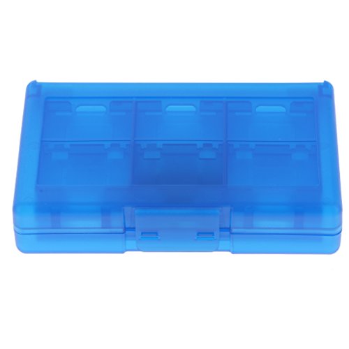 perfk Casos de 24 Casillas de Juego Protección Estuche Rígido para Nintendo Switch - Azul, como se Describe perfk Casos de 24 Casillas de Juego Protección Estuche Rígido para Nintendo Switch - Azul, como se Describe