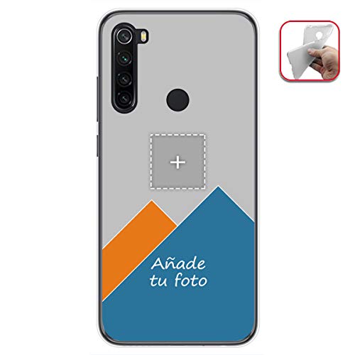 Personaliza tu Funda Gel Mate con tu Fotografia para Xiaomi Redmi Note 8T Dibujo Personalizada