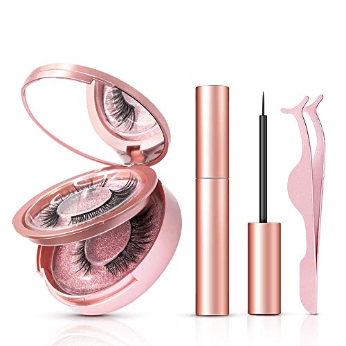 Pestañas Magneticas Delineador,Pestañas Postizas Magneticas,Eroaddict Pestañas Postizas Naturales 3D Con 5 Imanes y Eyeliner Waterproof +Pinzas Kit,No se Necesita Pegamento,Reutilizables(2 pares) Pestañas Magneticas Delineador,Pestañas Postizas Magneticas,Eroaddict Pestañas Postizas Naturales 3D Con 5 Imanes y Eyeliner Waterproof +Pinzas Kit,No se Necesita Pegamento,Reutilizables(2 pares)