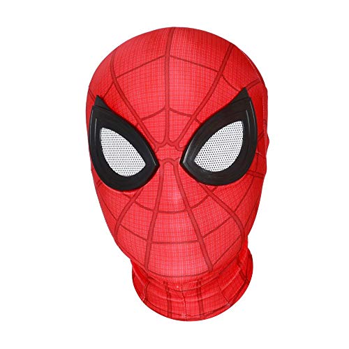 Petainer Disfraz Spiderman Far from Home, Spider-Man Into The Spider-Verse Miles Morales Adulto/Niños Spiderman Cosplay Máscara (Spiderman Far from Home, Niños)
