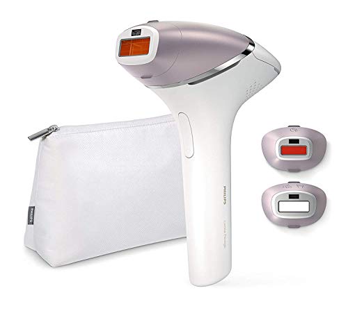 Philips BRI954/00 Lumea Prestige - Depiladora Luz Pulsada para la Depilación Permanente del Vello Visible en Casa con 3 Cabezales: Cuerpo, Cara y Zonas Precisión, Blanco y Rosa Philips BRI954/00 Lumea Prestige - Depiladora Luz Pulsada para la Depilación Permanente del Vello Visible en Casa con 3 Cabezales: Cuerpo, Cara y Zonas Precisión, Blanco y Rosa