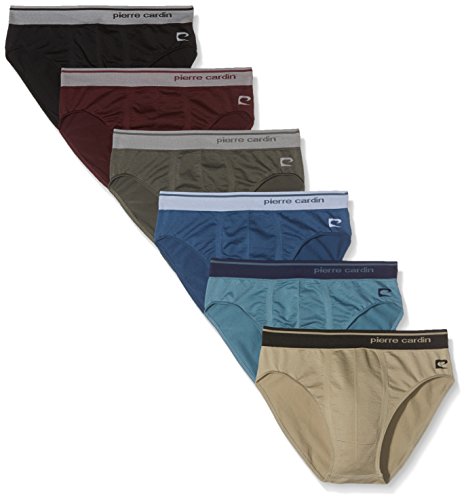 Pierre Cardin Sportman, Pack x 6 Slip Básico Para Hombre, Multicolor 2, XL Pierre Cardin Sportman, Pack x 6 Slip Básico Para Hombre, Multicolor 2, XL
