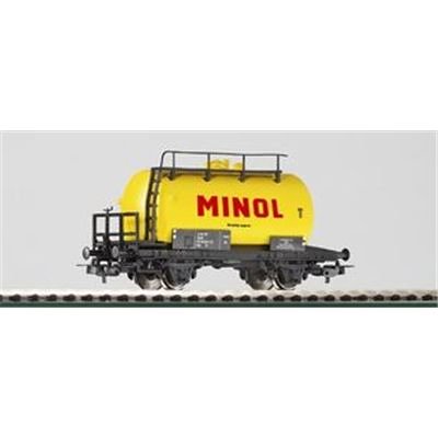 Piko 57713 - Vagón Cisterna Minol DR EP IV para Tren en Miniatura, Color Amarillo