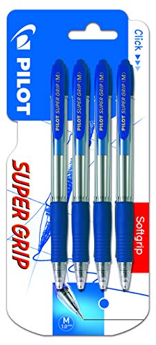 Pilot Supergrip - Blíster de bolígrafos, 4 unidades