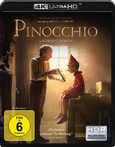 Pinocchio (4K Ultra HD) [Alemania] [Blu-ray]