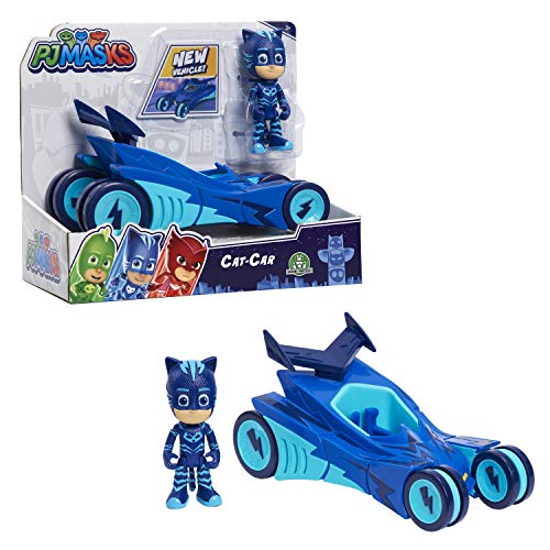 PJ Masks - Figura de superhéroe con Coche