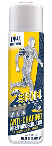pjuractive 2SKIN - Anti-Chafing-Gel - No más apósitos ni rozaduras - protector cutáneo invisible e impermeable (100ml) pjuractive 2SKIN - Anti-Chafing-Gel - No más apósitos ni rozaduras - protector cutáneo invisible e impermeable (100ml)