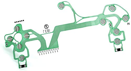 Placa de circuito de cinta de botones de repuesto para película conductora de controlador Dualshock 4 de PS4 Pro y Slim JDS-050.