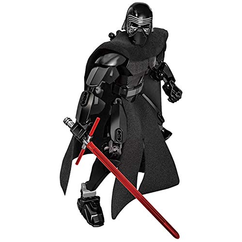 Place-accessories Minifigura de Star Wars para Construir Stormtrooper Dark Vader Kylo REN chew108a Boba Jango Fett Juguete de figurita de luto General para niño-Kylo REN