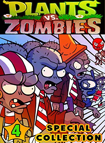 Plants vs Zombies Special: Collection Book 4 - Adventures Plants vs Zombies Graphic Novels Game Funny Comics (English Edition)