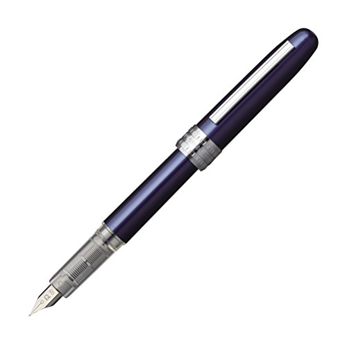 Platinum - Pluma estilográfica – Punta fina, color azul 1 Platinum - Pluma estilográfica – Punta fina, color azul 1