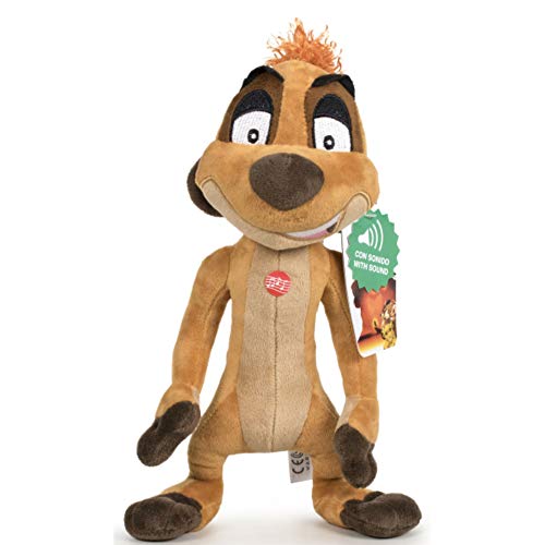 Play by Play Peluche Timon Amigo de Simba y Pumba El Rey Leon Soft con Sonido 30cm