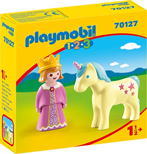 Playmobil 1.2.3 Princesa Unicornio