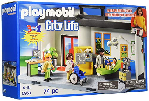 Playmobil 5953 Maletín Conjunto de hospital Playmobil 5953 Maletín Conjunto de hospital