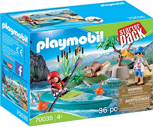 PLAYMOBIL-70035 StarterPack Aventura en Canoa, Multicolor (70035)
