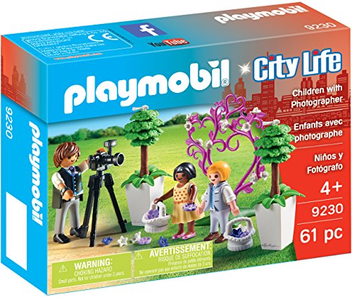 PLAYMOBIL-9230 Niños y Fotógrafo, Multicolor (9230)