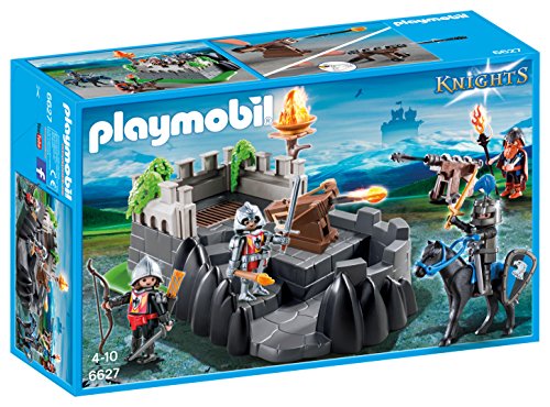 PLAYMOBIL Caballeros- Dragon Knights' Fort Playset, Multicolor, Miscelanea (6627)