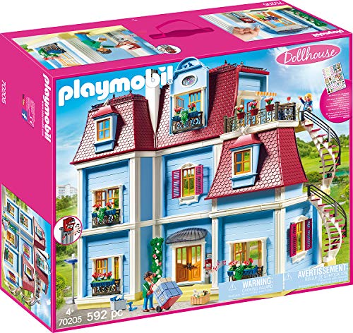 Playmobil - Casa de Muñecas Set Juguetes, Multicolor, 70205
