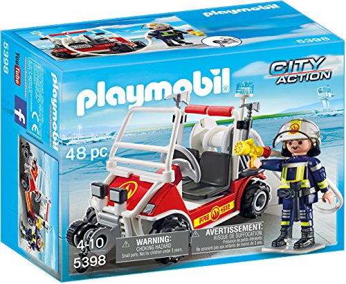 PLAYMOBIL - Coche de Bomberos Aeropuerto (5398)