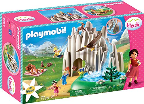 PLAYMOBIL Heidi Lago con Heidi, Pedro y Clara, Incluye Bomba de Agua, A partir de 4 Años (70254) PLAYMOBIL Heidi Lago con Heidi, Pedro y Clara, Incluye Bomba de Agua, A partir de 4 Años (70254)