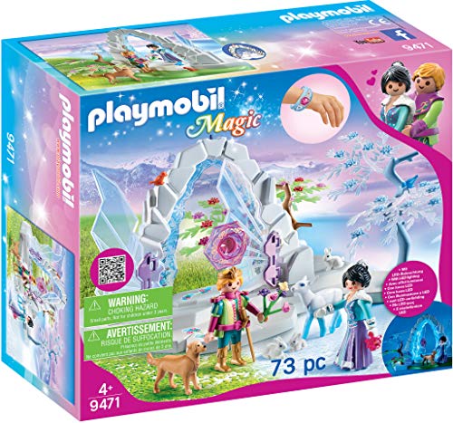 PLAYMOBIL Magic Portal de Cristal al Mundo de Invierno con Efecto de Luz y Brazalete Mágico, A partir de 4 años (9471) PLAYMOBIL Magic Portal de Cristal al Mundo de Invierno con Efecto de Luz y Brazalete Mágico, A partir de 4 años (9471)