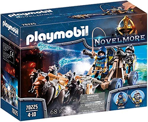 PLAYMOBIL Novelmore Equipo Lobo Novelmore, Para Niños de 5 a 10 Años de edad (70225)