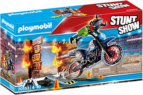 PLAYMOBIL - Stuntshow Juego con Accesorios, Multicolor (70553)