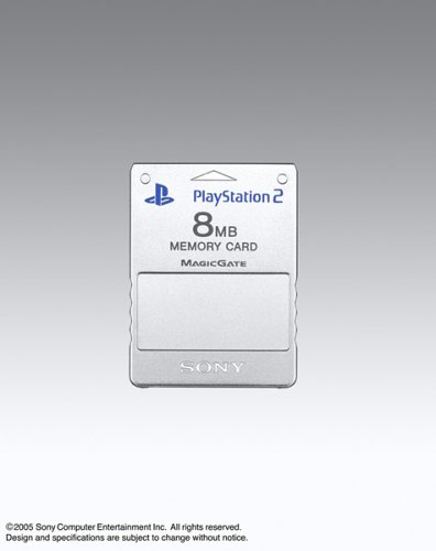 PlayStation 2 専用メモリーカード (8MB) サテン・シルバー