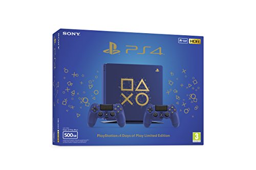 Playstation 4 (PS4) - Consola 500 Gb + 2 Mandos Dual Shock 4 Edición Dop