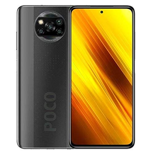 Poco X3 NFC (Pantalla AMOLED de 6,67" FHD+, DotDisplay, 6GB+64GB, Cámara cuádruple de 64MP, Snapdragon 732G, 5160mAh con Carga de 33W, MIUI 12 para Poco, NFC) Gris Sombra