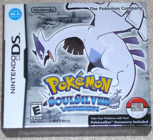 Pokemon Plata Silver Soul + Poke Walker Pokemon Plata Silver Soul + Poke Walker