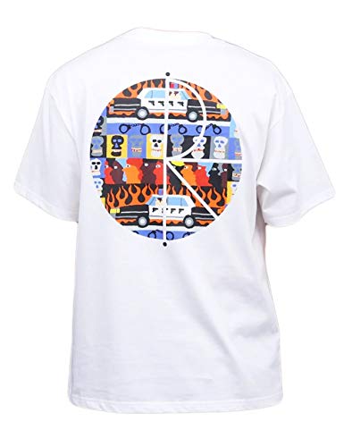 Polar Skate & Co. - Camiseta de edición limitada, color blanco Color blanco. XL