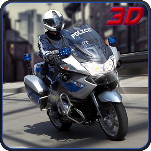 Policía Moto Persecución Extrema 3D