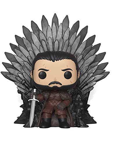 POP! Deluxe: Game of Thrones S10: Jon Snow Sitting on Iron Throne POP! Deluxe: Game of Thrones S10: Jon Snow Sitting on Iron Throne