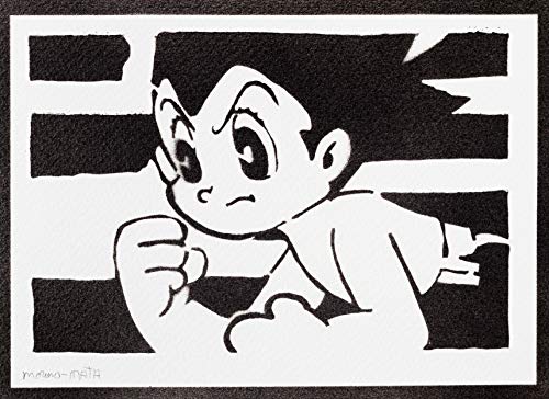 Poster Astro Boy Grafiti Hecho a Mano - Handmade Street Art - Artwork