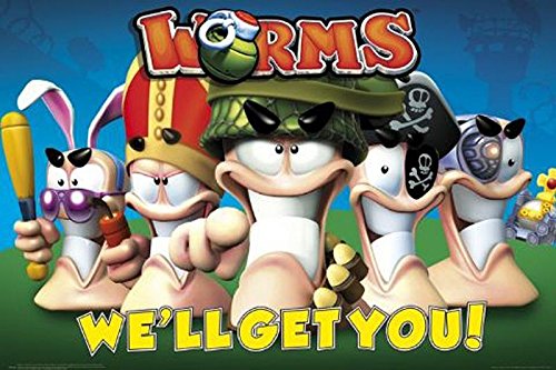 Póster Worms