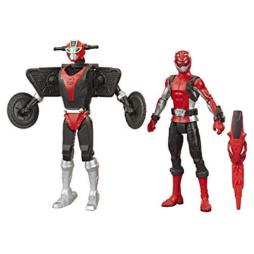 Power Rangers Beast Morphers Figuras 15 Cm Ranger Rojo Y Morphin Cruise Beastbot (Hasbro E73245X0) Power Rangers Beast Morphers Figuras 15 Cm Ranger Rojo Y Morphin Cruise Beastbot (Hasbro E73245X0)