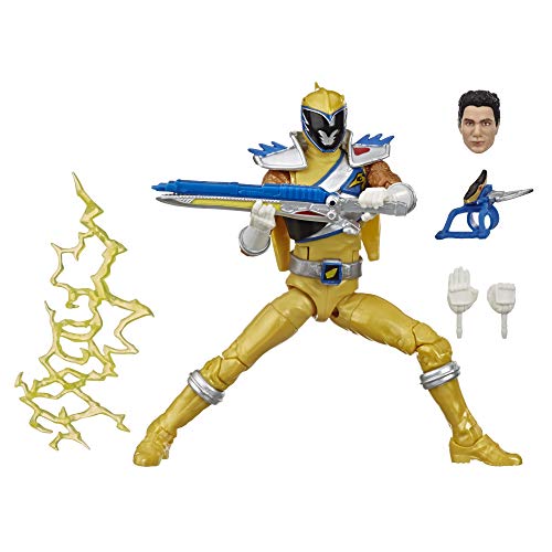 Power Rangers Lightning Collection Dino Charge Gold Ranger - Figura Coleccionable con Accesorios (15 cm) Power Rangers Lightning Collection Dino Charge Gold Ranger - Figura Coleccionable con Accesorios (15 cm)