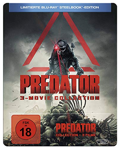 Predator 1-3 Steelbook [3Blu-Ray] [Region B] (IMPORT) (No hay versión española)