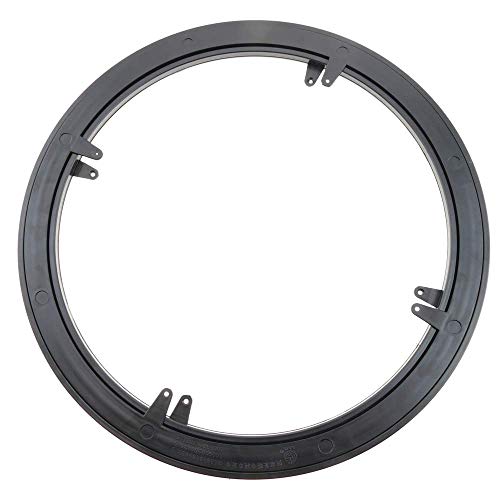 PrimeMatik - Base giratoria manual de 45 cm y 100Kg de carga. Plataforma rotatoria de color negro PrimeMatik - Base giratoria manual de 45 cm y 100Kg de carga. Plataforma rotatoria de color negro