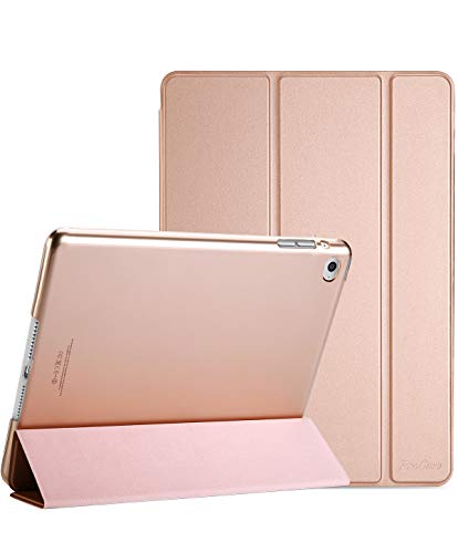 ProCase Funda Inteligente para iPad Air 2, Carcasa Folio Ligera y Delgada con Smart Cover/Reverso Translúcido Esmerilado/Soporte, para Apple iPad Air 2 (A1566 A1567) –Oro Rosa ProCase Funda Inteligente para iPad Air 2, Carcasa Folio Ligera y Delgada con Smart Cover/Reverso Translúcido Esmerilado/Soporte, para Apple iPad Air 2 (A1566 A1567) –Oro Rosa