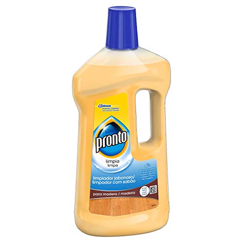 Pronto Limpiador Jabonoso - Producto de limpieza para suelos y muebles de madera, 750 ml Pronto Limpiador Jabonoso - Producto de limpieza para suelos y muebles de madera, 750 ml