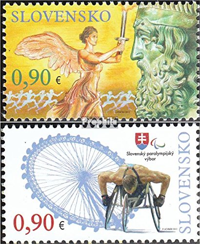 Prophila Collection Eslovaquia Michel.-No..: 686-687 (Completa.edición.) 2012 Olimpia (Sellos para los coleccionistas) Juegos Olímpicos
