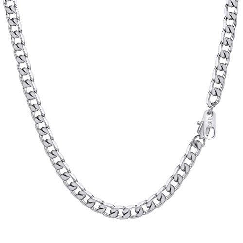 PROSTEEL Collar Hombre Cuba Curb Chain