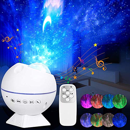 Proyector de luz para galaxia, proyector de luz de noche con control remoto y sensor de sonido para niños, decoración del dormitorio del bebé, luz de luna de 13 colores para el hogar, Proyector de luz para galaxia, proyector de luz de noche con control remoto y sensor de sonido para niños, decoración del dormitorio del bebé, luz de luna de 13 colores para el hogar,